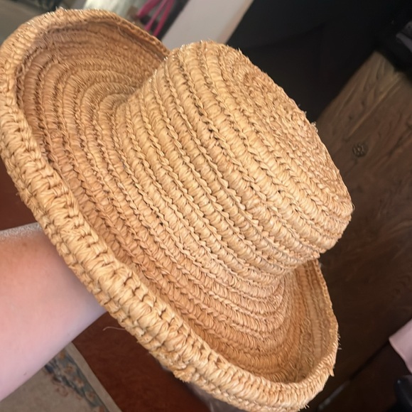 Scala 100% Rafia Hat. Size M - Picture 2 of 5